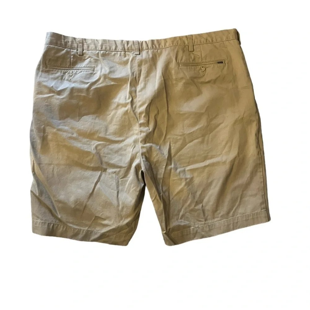 POLO RALPH LAUREN Khaki Flat Front Shorts‎